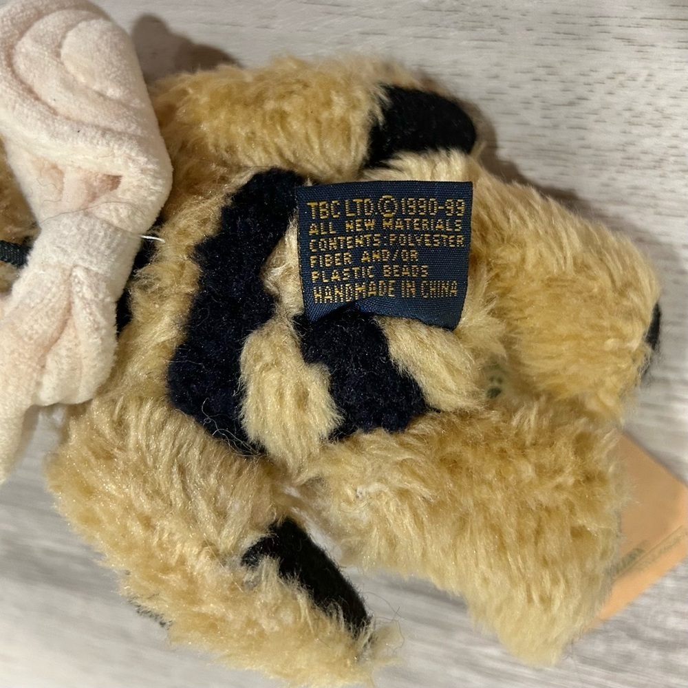 NWT Vintage 90s Boyds Bears "Bibi Buzzby" Jointed 6” Teddy Bumble Bee Costume - Picture 4 of 7